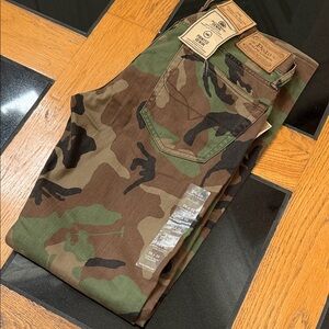 Polo by Ralph Lauren Green Camouflage Pants